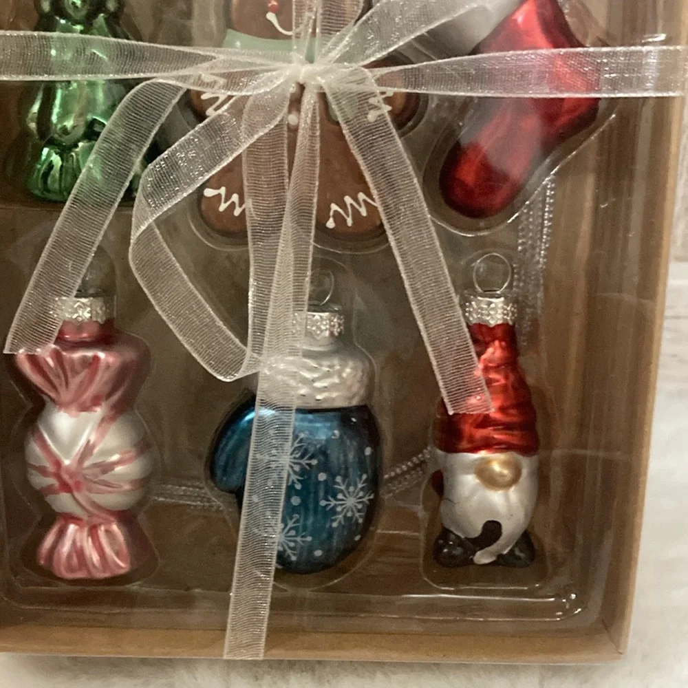 Target BP Christmas 2022 Mini Glass Icon Ornaments